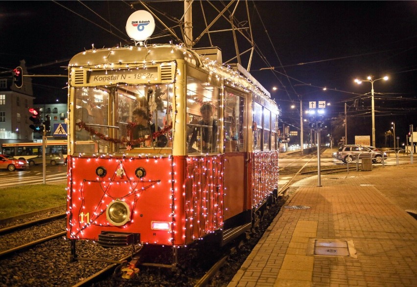 Świąteczny tramwaj w Gdańsku wyruszy w niedzielę 18 grudnia!