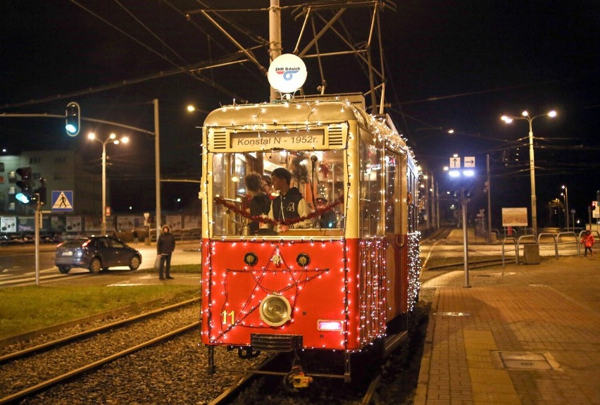 Świąteczny tramwaj w Gdańsku wyruszy w niedzielę 18 grudnia!