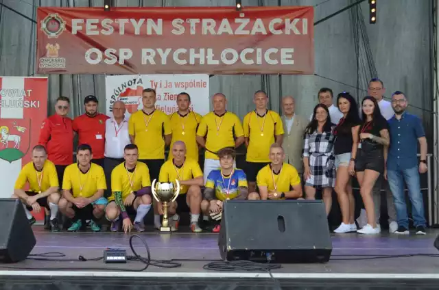 Pierwsze miejsce podobnie jak przed rokiem zajęła drużyna gospodarzy z OSP Rychłocice