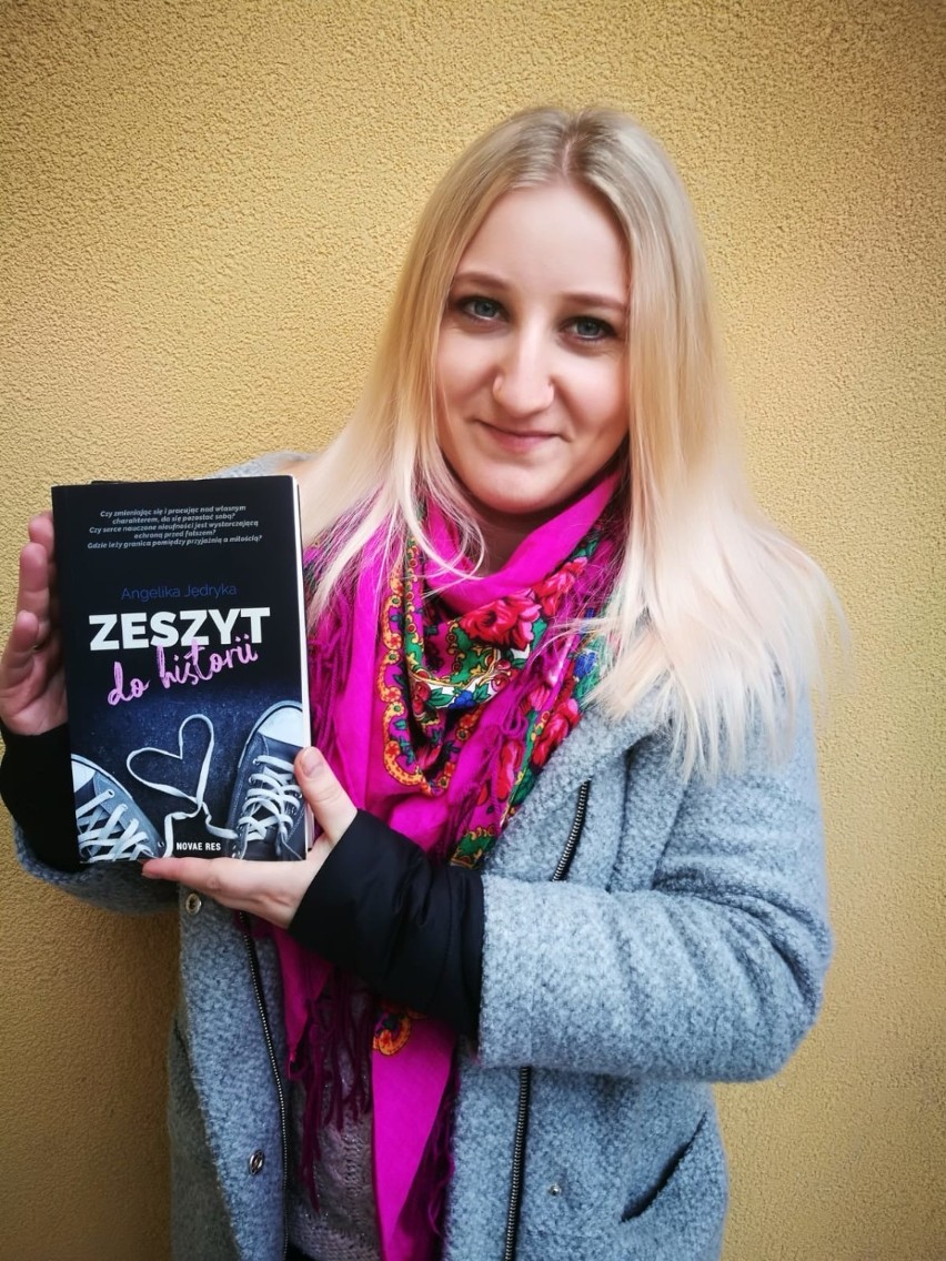 „Zeszyt do historii”, pisarski debiut Angeliki Jędryki z okolic Bochni, już na rynku księgarskim