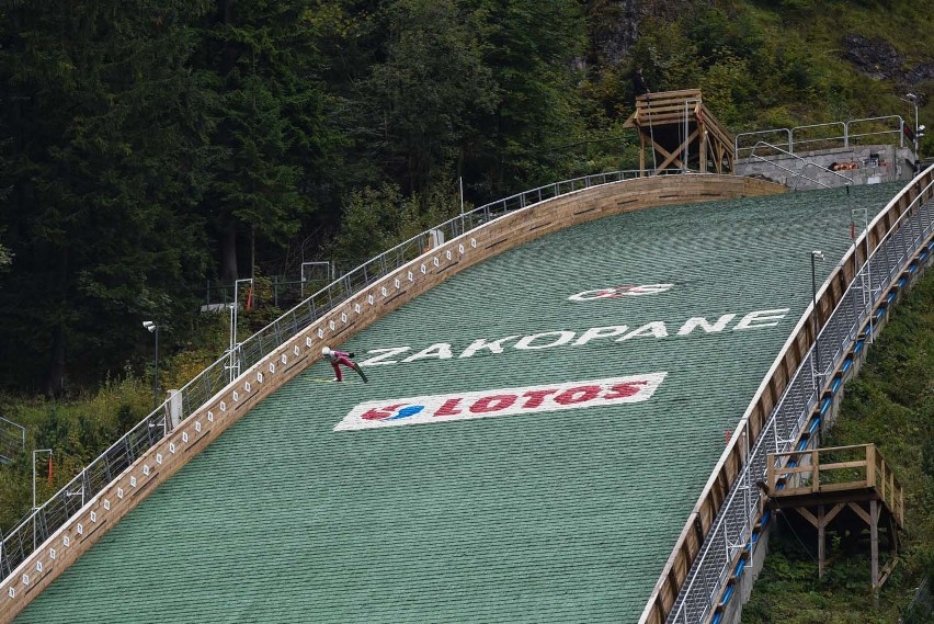 Zakopane. Zobacz jak skoczkowie rywalizowali w Pucharze Kontynentalnym [ZDJĘCIA]