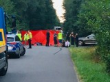 Śmiertelny wypadek w Kuźnicy Myślniewskiej w powiecie ostrzeszowskim, w gminie Kobyla Góra