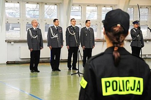 Katowice: Ślubowanie nowo przyjętych policjantów [ZDJĘCIA, WIDEO]