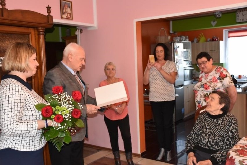 Grodzisk Wielkopolski: Pani Maria Pacyna obchodziła jubileusz 98. urodzin [FOTO]