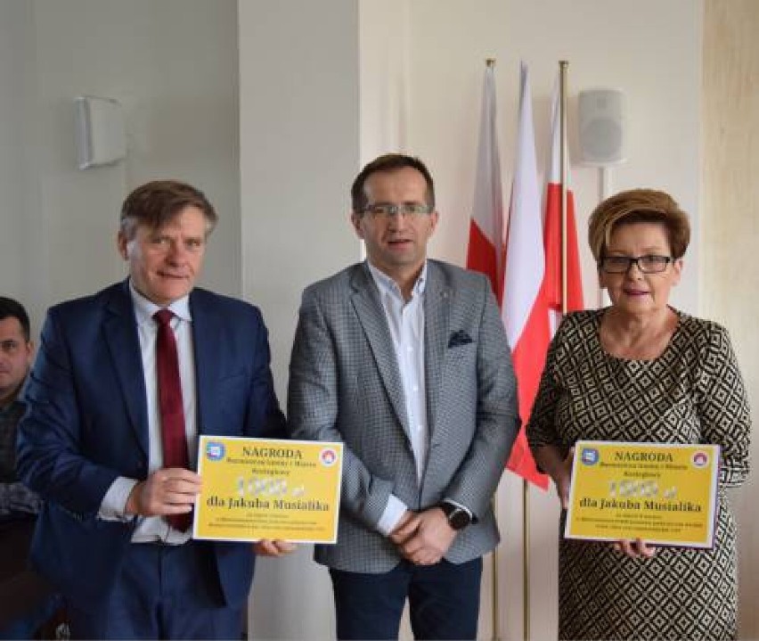 Nagroda  burmistrza Koziegłów za wybitne osiągnięcia sportowe