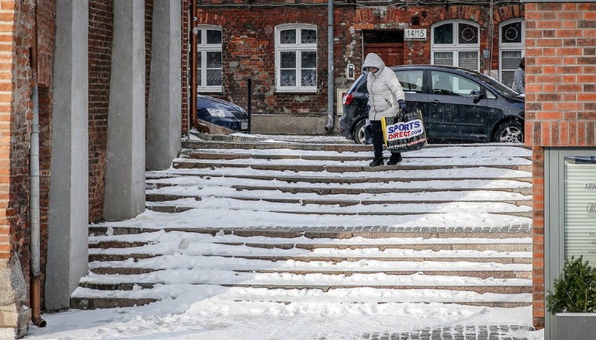 Atak zimy w Gdańsku [3.01.2019]. Utrzymaniem zimowym objęte...