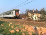 Wypadek pociągu pod Lęborkiem. Kilkanaście osób rannych