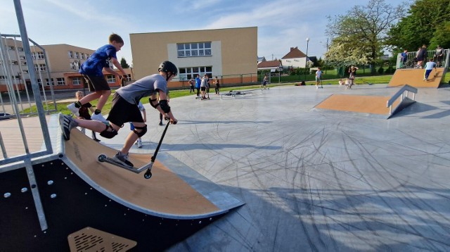 Tak prezentuje się nowy skatepark w Strzelcach Opolskich.