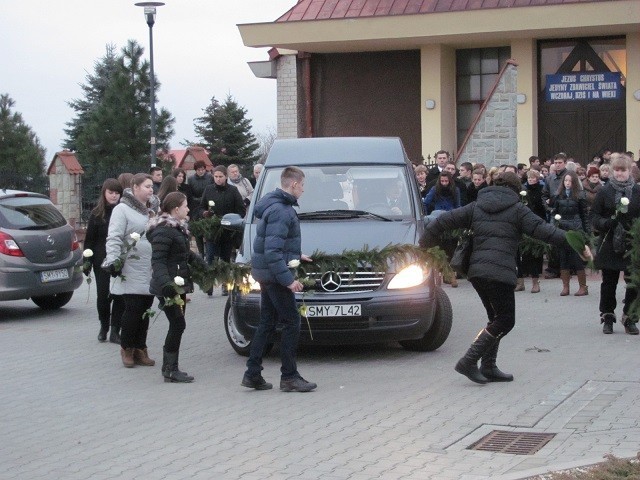 Pogrzeb Daniela Jurczyka Lgota Mokrzesz 17 XI 2013