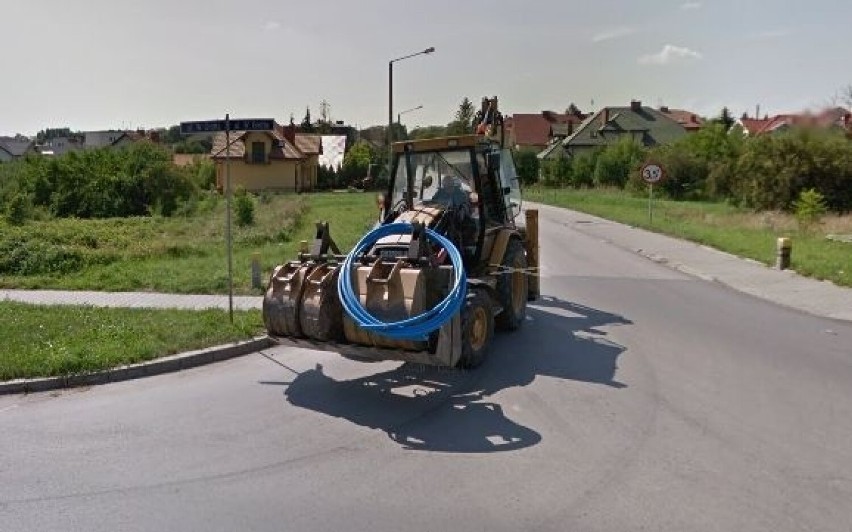 Google Street View sfotografował mieszkańców Buska-Zdroju....