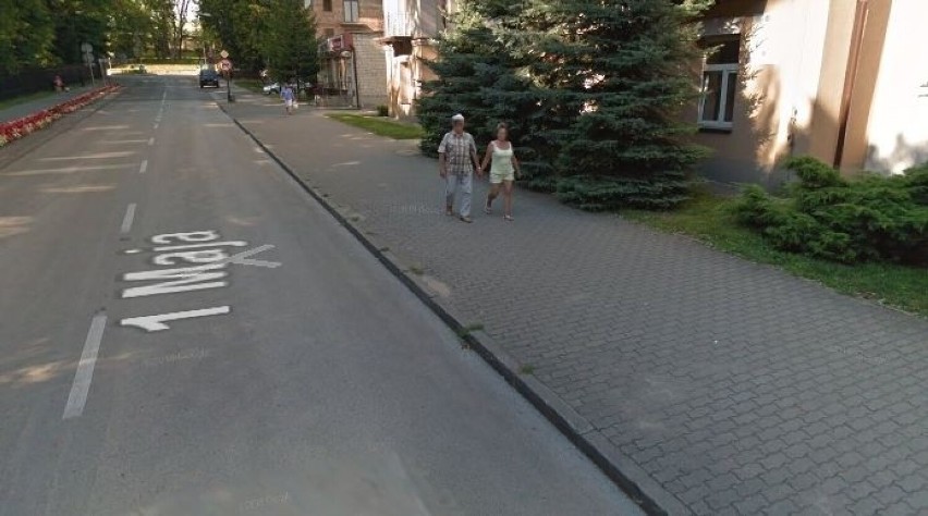 Mamy Cię! Upolowani przez pojazd z logo Google na ulicach Buska-Zdroju. Może to Ty jesteś na którymś zdjęciu?