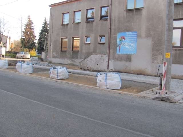 Dobiegają końca prace związane z remontem ulicy Kościelnej w Myszkowie
