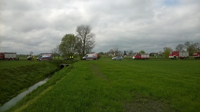 Wypadek w miejscowości Witowo. 5 osób poszkodowanych, w tym 2 dzieci [zdjęcia]