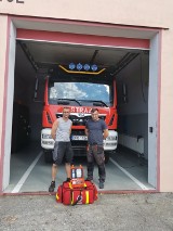 Mężczyzna dostał zawału serca. Uratowali go strażacy ochotnicy i nieznajoma kobieta