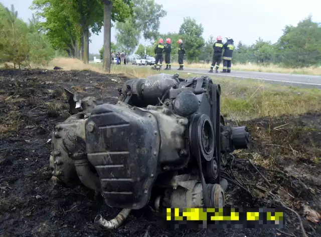 Wypadek pod Sieradzem. 26-latka przebywa na Oddziale Intensywnej Terapii sieradzkiego szpitala.