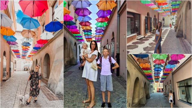 Zdjęcia z tarnowskiego "Umbrella Sky" robią furorę na Instagramie