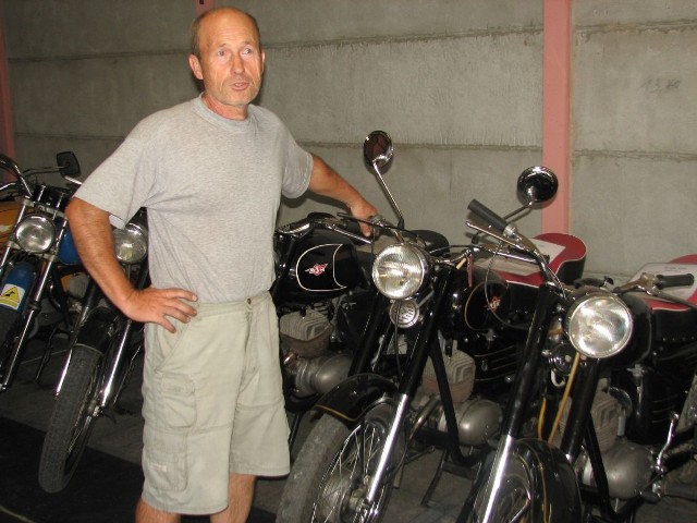 Jan Ferenc pierwszy motocykl miał już jako nastolatek