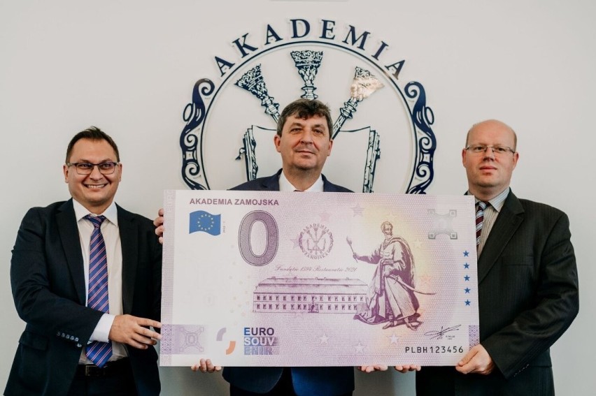 Zamość: Akademia Zamojska wyemituje własny banknot - będzie to... 0 euro