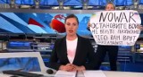 Niecodzienny protest w Rosji. "Stop Wojnie" w czasie serwisu informacyjnego w państwowej telewizji