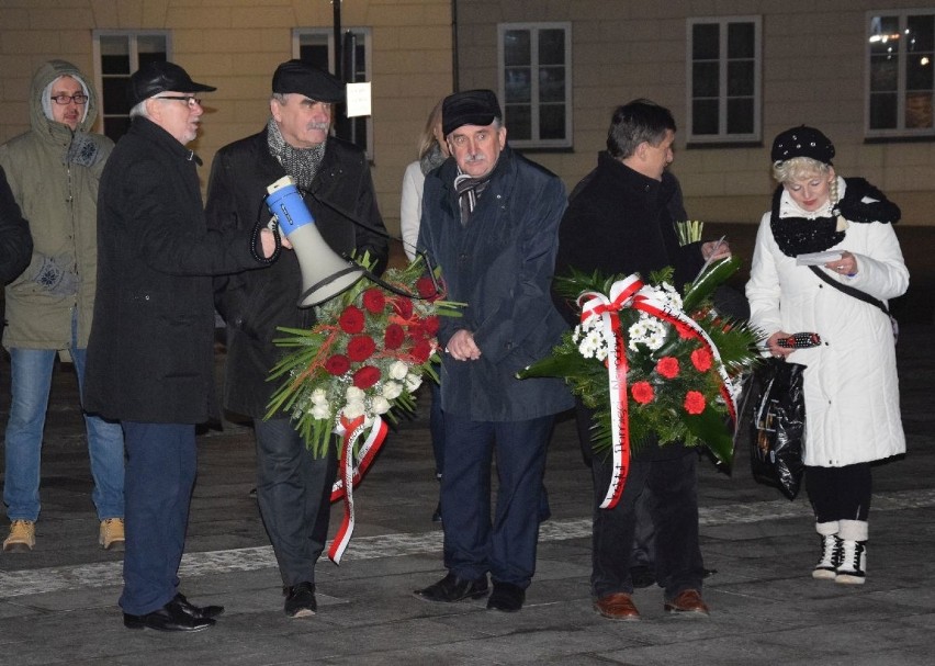 Uroczystości w Kielcach w 36. rocznicę wprowadzenia stanu wojennego