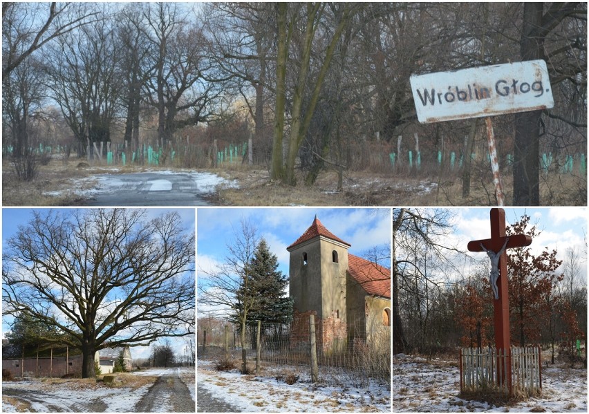 Wróblin Głogowski - tyle zostało z dawnej wsi koło huty. Nawet byli mieszkańcy już tam rzadko zaglądają