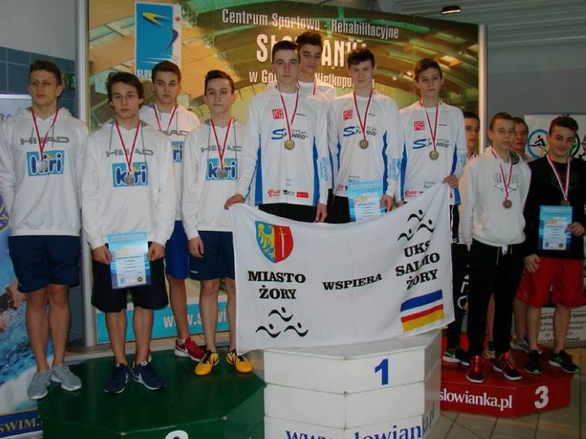 UKS Salmo Żory: Worek medali na mistrzostwach Polski 15-latków