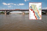 Które tereny Warszawy i okolic narażone są na powódź? Ekspert tłumaczy i pokazuje geomorfologiczną mapę Warszawy i Doliny Wisły