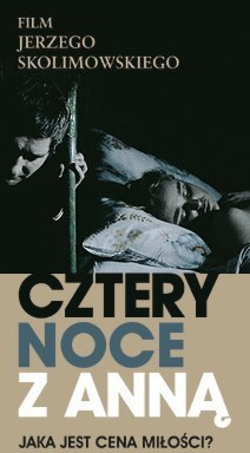 Plakat filmu "Cztery noce z Anną"