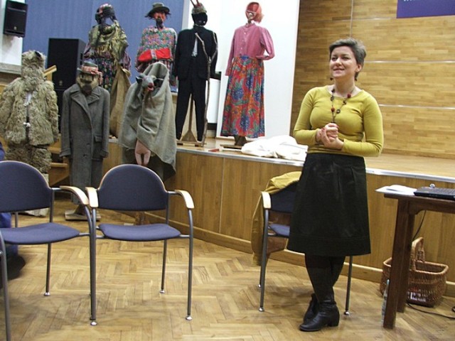 Zdjęcie ze styczniowego spotkania z Martą Domachowską, za: http://etnomuzeum.pl/