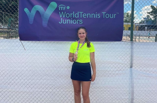 Dominika Podhajecka wygrała w Botswanie swój pierwszy w karierze turniej ITF Juniors.