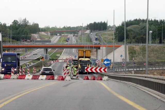 Budowa Drogi Ekspresowej S3 pod Legnicą.