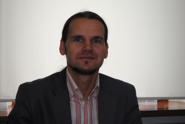 Piotr Michalak, dyrektor Szamotulskiego Ośrodka Kultury, czuje się lokalnym patriotą
