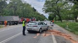 Tragiczny wypadek w Orchowie. Trzy osoby w szpitalu [zdjęcia]