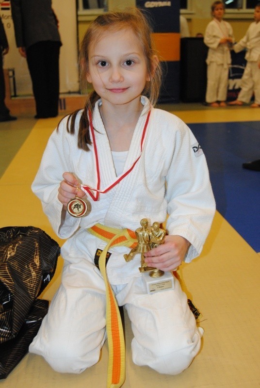 Agata Syska z Wejherowskiej Szkółki Judo zdobyła złoty medal na mistrzostwach judo w Gdyni