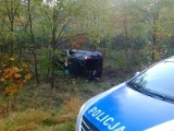 Pijany kierowca sprawcą wypadku na drodze z Żagania do Trzebowa [ZDJĘCIE]