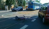 Wypadki rowerzystek w Poznaniu