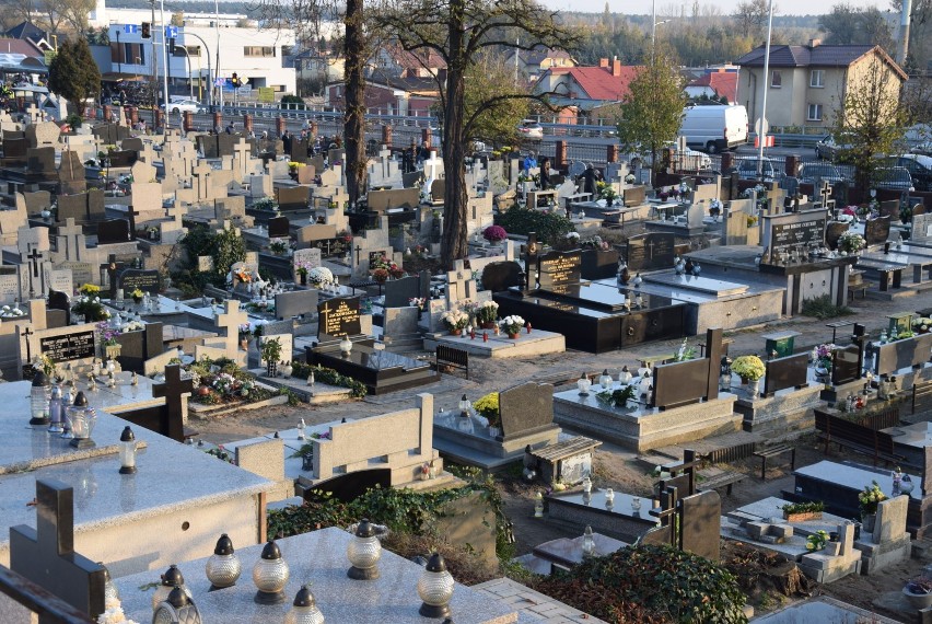 Cmentarz Tyniecki przy ulicy Łódzkiej w Kaliszu