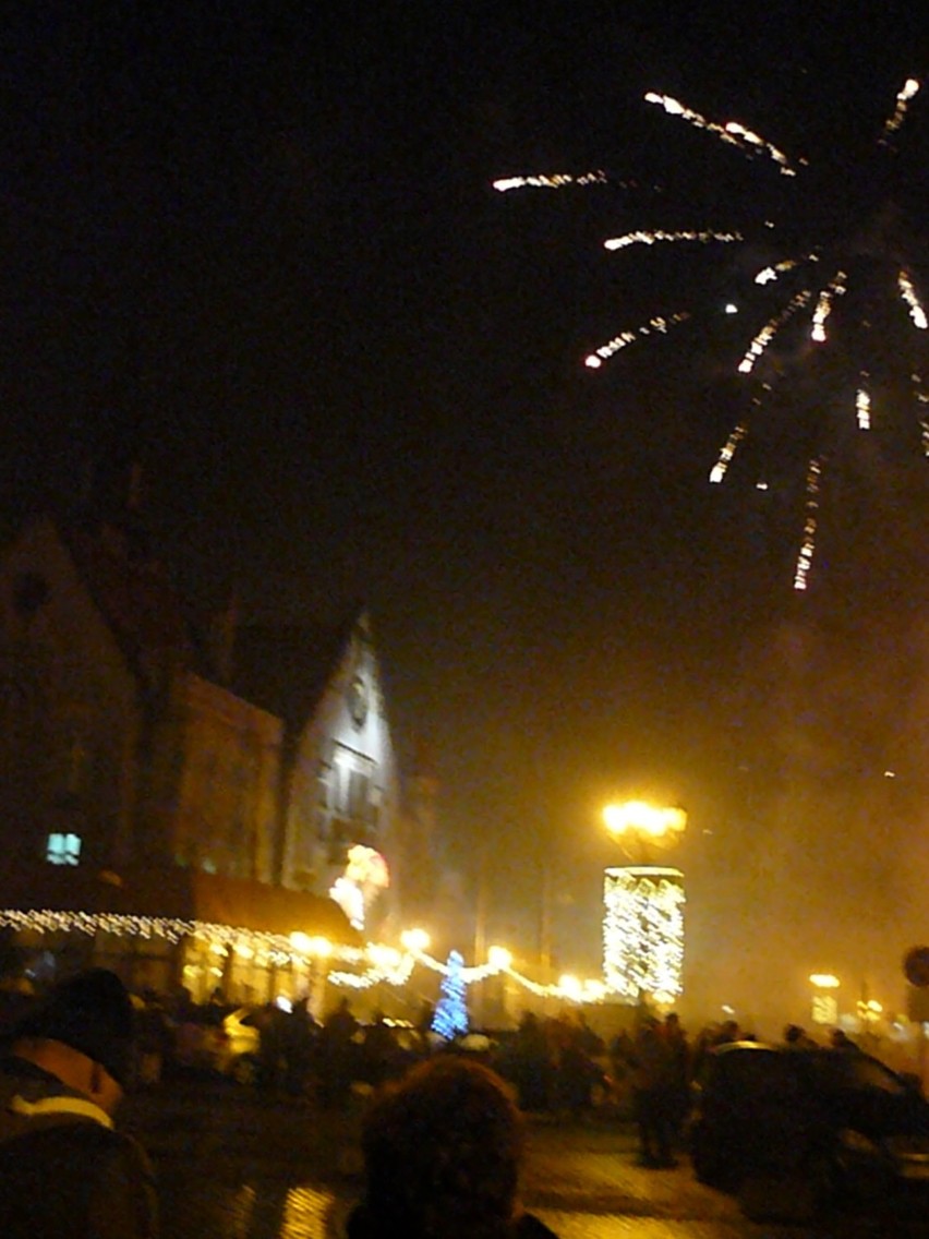 Fajerwerki w Krotoszynie - Tak witano Nowy Rok 2014