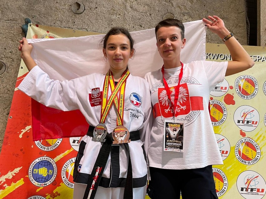 Zuzanna Cholewa z Gołuchowa wywalczyła dwa medale Mistrzostw...