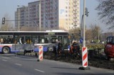 Na Wyszyńskiego trwa budowa nowego buspasa