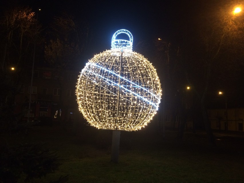 Dekoracje świąteczne w Grajewie