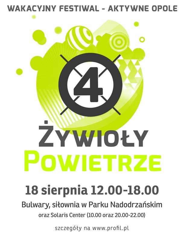 Opole: Wakacyjny Festiwal - 4 ŻYWIOŁY