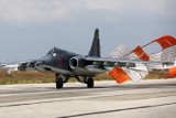 Rosyjski myśliwiec Su-25 zestrzelony nad Charkowem. Pilot zginął na miejscu