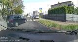 Niebezpieczne wyprzedzanie! Kościanianka złapana okiem kamery samochodowej