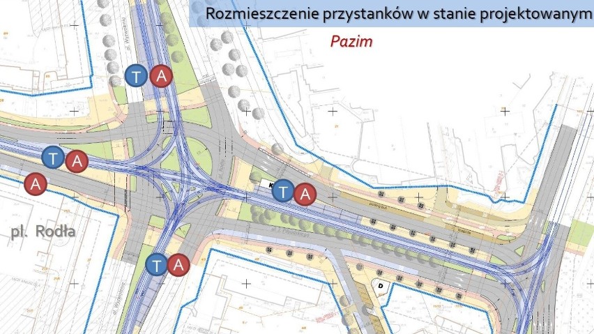 Nowa kasa biletowa na placu Rodła                          