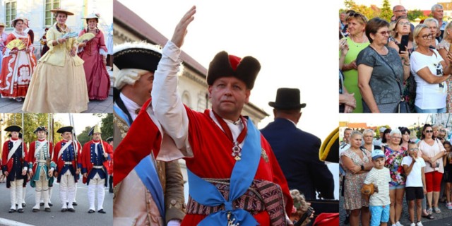 Król August III przyjechał do Miasta Róż. Rozpoczął się Festiwal Saski! --> ZDJĘCIA