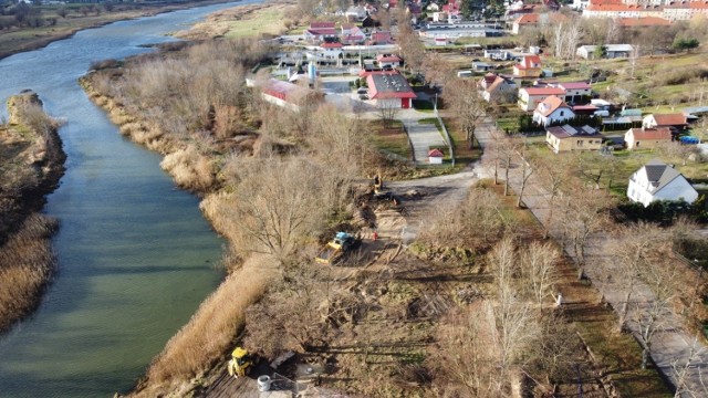 Teren PSZOK-u przy ul. Wiejskiej w Krośnie Odrzańskim to obecnie duży plac budowy.