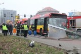 We Wrocławiu autobus staranował przystanek i zabił jedną osobę