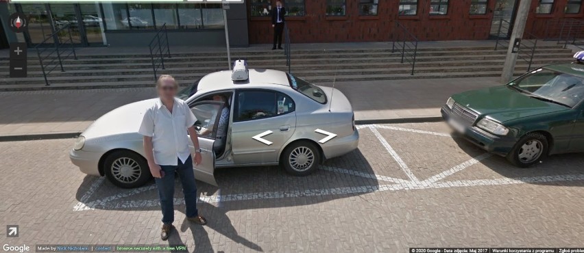 Google Street View - Gniezno i mieszkańcy na zdjęciach