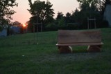 Ta ławka stała się w Zduńskiej Woli symbolem walki mieszkańców o ekologię ZDJĘCIA